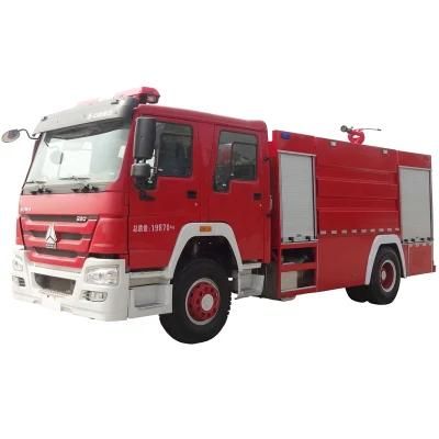 Sinotruk HOWO 8t Fire Fighting Truck with 8000L Fire Fighting Equipment Hot Sale 8000liter