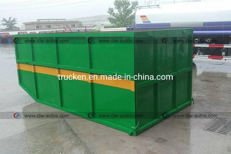 Sinotruck Homan 4X2 220HP 8cbm Swing Arm Garbage Truck Roll off Garbage Truck Skip Loader Container Garbage Box Truck