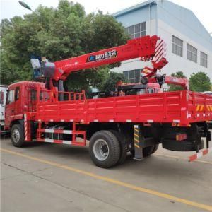 6.3tons 8tons Telescopic Boom Truck Crane Manipulator