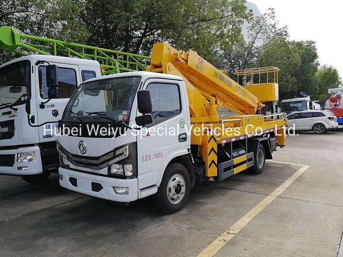 China Factory Price 17m-25m Aerial Working Bucket Operation Vehicles High-Altitude Work Platform Truck