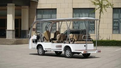 CE Approved Sightseeing Car 11 Seater Electric Car Tourist Van for Rent
