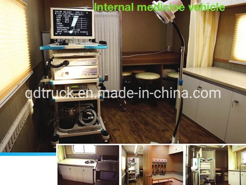 Healthy check-up special purpose vehicle physical examination mobile hospital truck