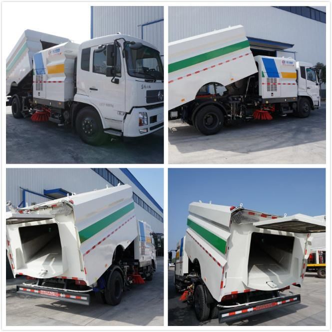 Clw 9000L High Pressure Road Street Sweeping and Washing Truck