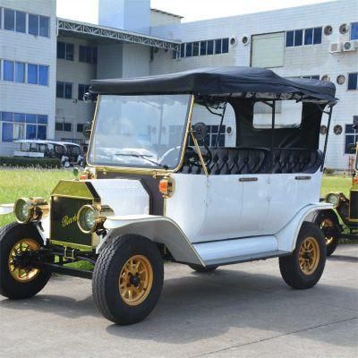 Luxury and Beautiful Retro Electrical Sightseeing Vehicle Electric Classic Car for Wedding