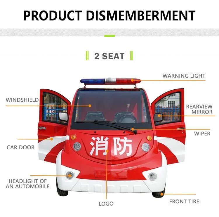 Electric Fire Fighting Truck for Airport Railway Station Shopping Mall