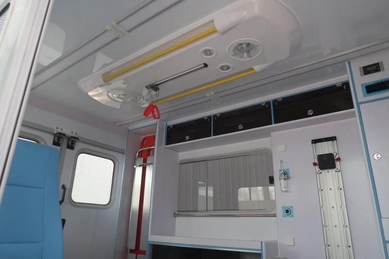 I Veco Ford Transit ICU Negative Pressure Isolation Ambulance for Infectious Disease Patient Transport and Isolation