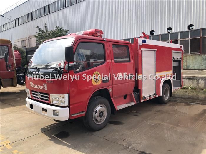 Dongfeng 4X2 4000liters Water Tank Fire Fighting Truck Vehicle Rescue Fire Engine Truck