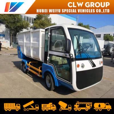 4 Wheels Mini Electric Garbage Compactor Truck for Refuse Collection City Cleaning Machine