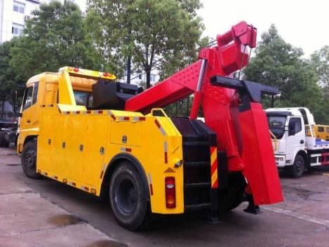 4*2 Wrecker Tow Truck Accident Rescue Heavy Duty Towing Truck