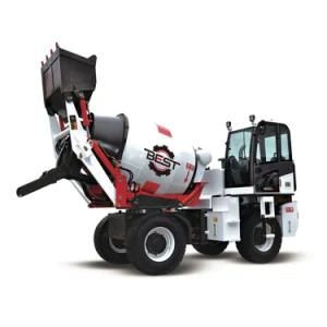 Cheap Price Self Loading Mobile 4.5 Cbm with Free Spare Parts Provided Concrete Mixer Truck
