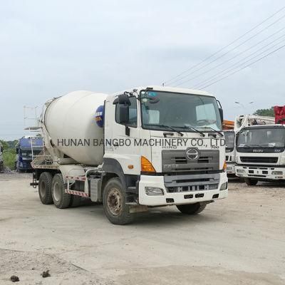 Hino 10cbm Beton Mixer Machine Mini Cement Transit Truck Used Concrete Batch Truck Mixer