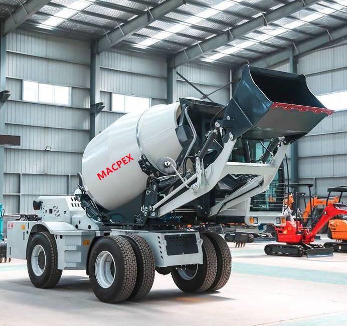 5.5cbm Concrete Mixer Truck with High Efficiency Productivity