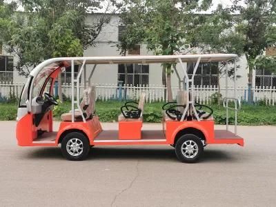 11 Seater Professional High Performance Factory Supply Scenery Spottric Tour Bus Tourist Shuttle Mini Sightseeing Car