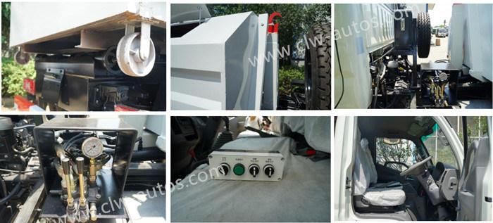 10000liters 10m3 8tons Dongfeng 4X2 Detachable Container Type Hook Lift Arm Garbage Truck