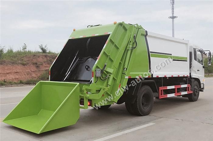 14m3 10m3 4X2 Refuse Collector Transport Garbage Compactor Compressed Trucks