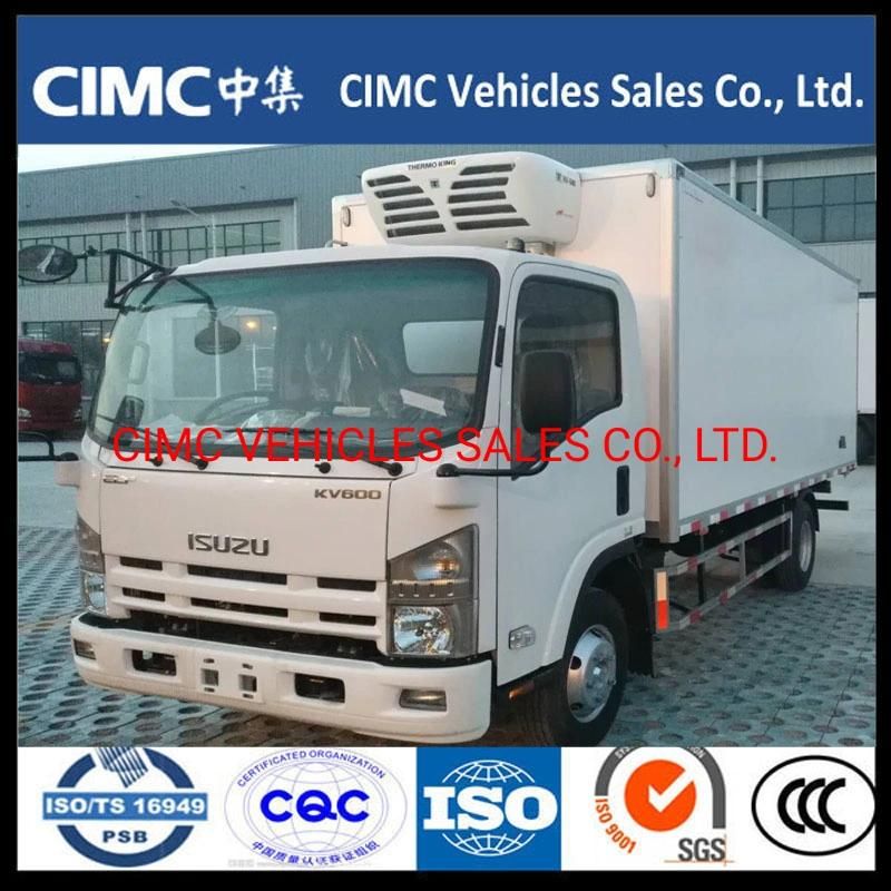 China Isuzu Kv600 Npr Transport FRP Refrigerated Truck Body 5ton 17FT