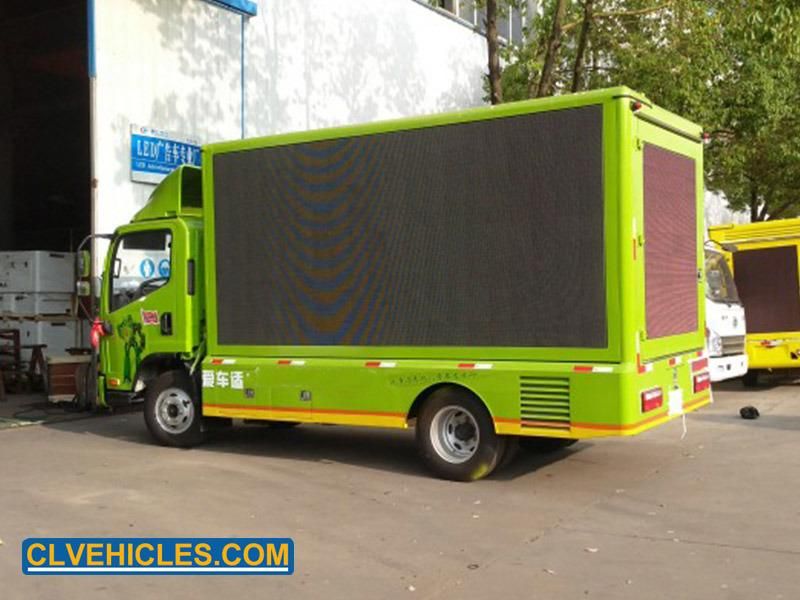 FAW Waterproof LED Digital Billboard Truck Mobile Advertising LED Truck