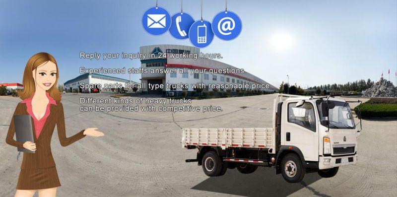 HOWO 4X2 4tons 340HP 6.6m Refrigerated Truck with Chinese Suppliers