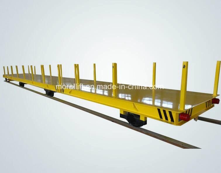 Steel Plant Used Material Handling Transport Trolley