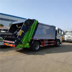 10 Tons DFAC 4*2 Compactor Garbage Trucks Manufacture