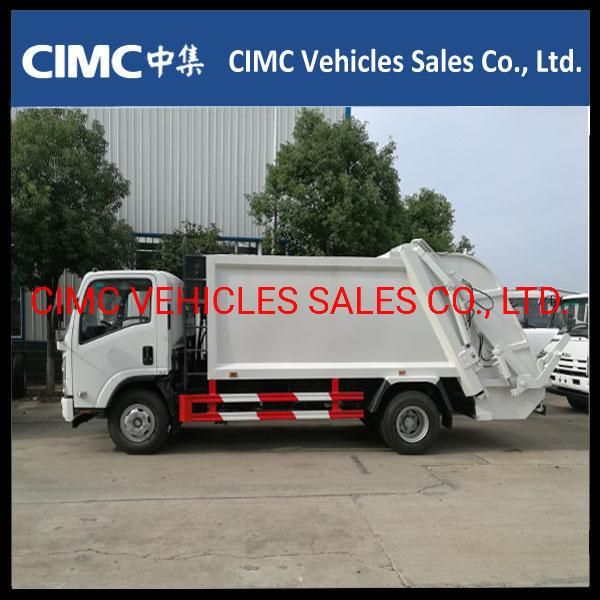 Isuzu Elf 600p Frr Ftr Fvr Hook Lift Garbage Truck 4tons 8ton 12 Tons