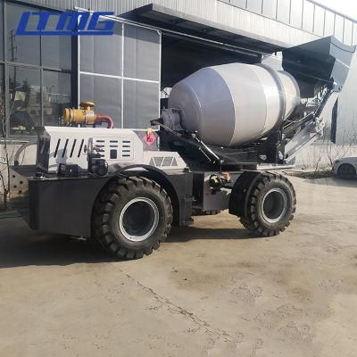 China New Ltmg Cement Price Mixers Mobile with Pump Mini Small Concrete Mixer Truck