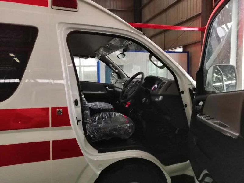 Good Quality Foton 4X2 4X4 Right Hand Drive 4WD Ambulance for Sale