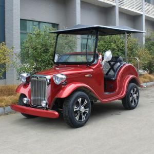 Ce ISO Approved Golf Cart Vintage Sightseeing Classic Car for Sale