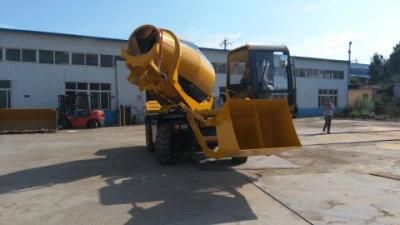 Dumper Concrete Mixer Truck with 2.5cbm