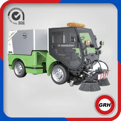 Four Wheel Steeringcleaning Machine Brand Vacuum Street Road Sweeper for Parking Lot with CE