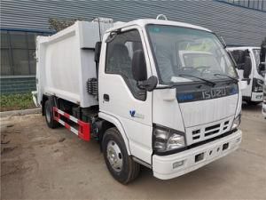 Isuzu 4K Engine Compactor Garbage Trucks