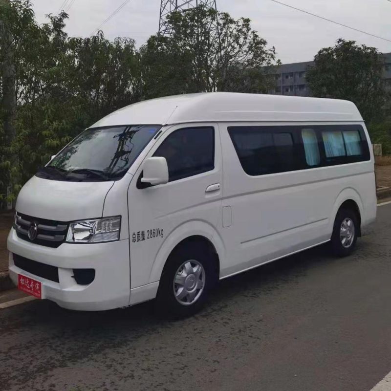 Foton 4*2 White Funeral Carriage with Stainless Steel Ice Coffin/Hearse