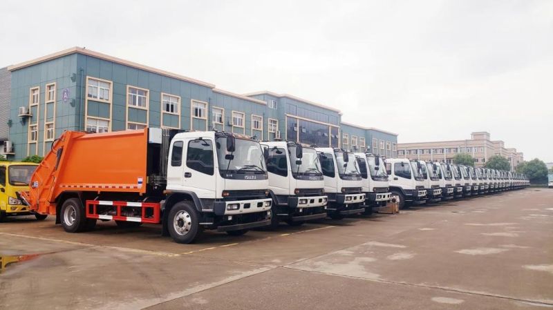 Hotsale China Isuzu 4X2 12cbm 14cbm Compactor Garbage Truck for Southeast Asia LHD