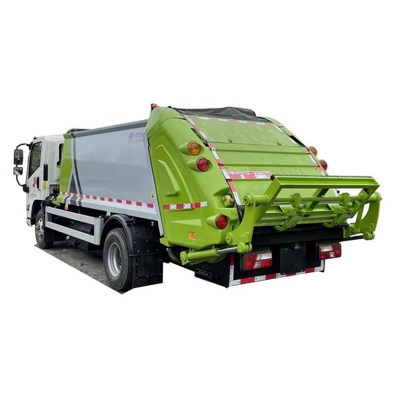 Jianglin 8 M3 Refuse Compactor Truck for Urban Garbage Collection, 8 M3 Compressed Waste Collect Truck for Sales