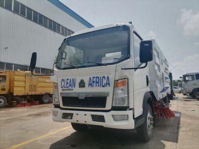 HOWO 3 Tons Xzj5071tslq5 Road Sweeper Machine Garbage Truck