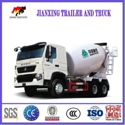 China Brand 6*4 HOWO Chassis 8/9/10 Cbm Concrete Mixer Truck