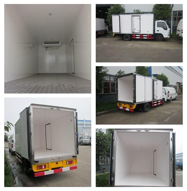 Foton 4X2 5 Ton Frozen Vaccine Transport Medical Waste Transport Refrigerated Truck for Malaysia Chile Saudi Arabia