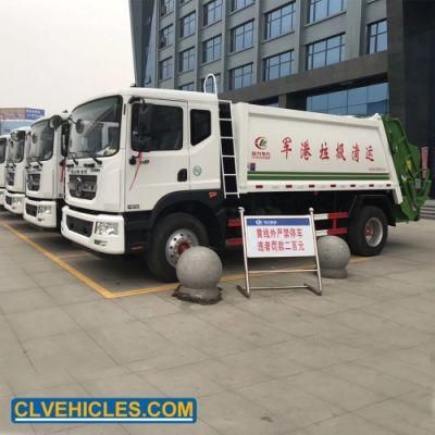 Dongfeng 12cbm Self Loading Recycling Truck Garbage Compactor Truck