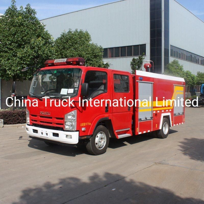 Isuzu Nqr 700p 4*2 189HP Used Fire Vehicle