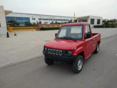 P100 Electric Small Utillity Deck, Low-Speed Pickup Truck, Electric Passenger Car with a Mini Deck