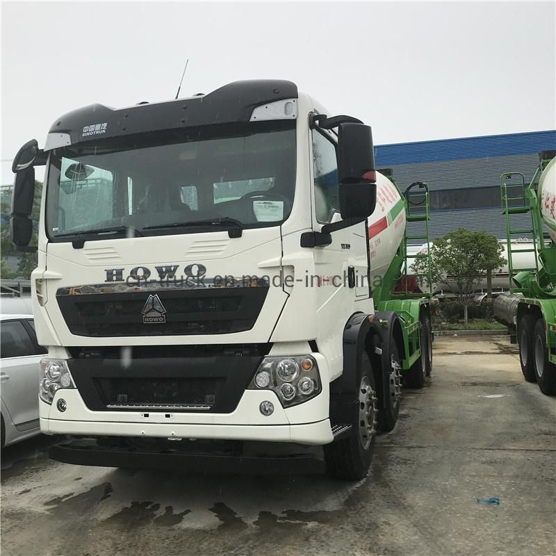 China HOWO 8X4 12cbm 14cbm 16cbm Truck Mounted Concrete Mixer