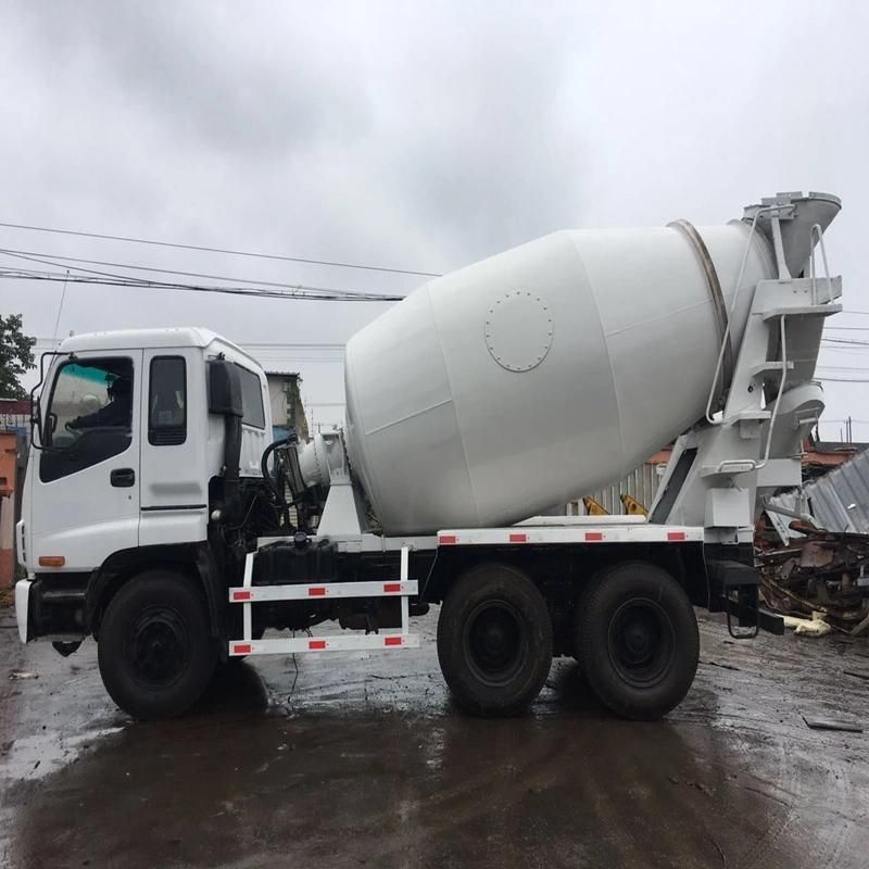 Nice Painting and Good Condition Japan Used Isuzu Concrete Mixer Truck