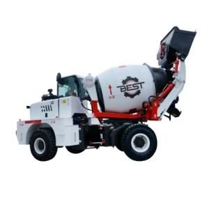 1.0m3 Small Automatic Feeding Hydraulic Concrete Mixer Truck