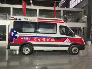 3.0t Strong Power Diesel Engine Automatic Iveco Ambulance for Sale