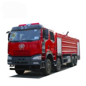 FAW 8X4 Largest Water Pump Fire Engine Truck Price