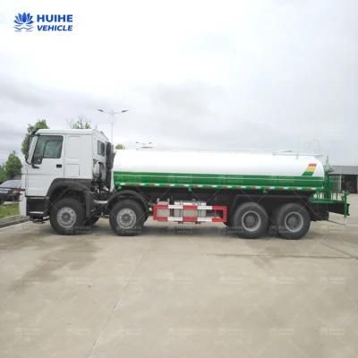 Left Hand Drive Used Water Truck Used HOWO Water Tanker