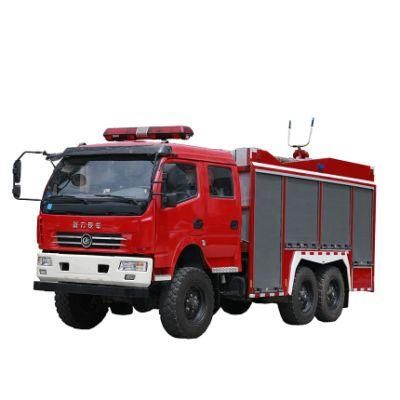 Dongfeng 6X6 2500 Litres Water Tank and 500 Litres Foam Tank Fire Engine off-Road Fire Truck
