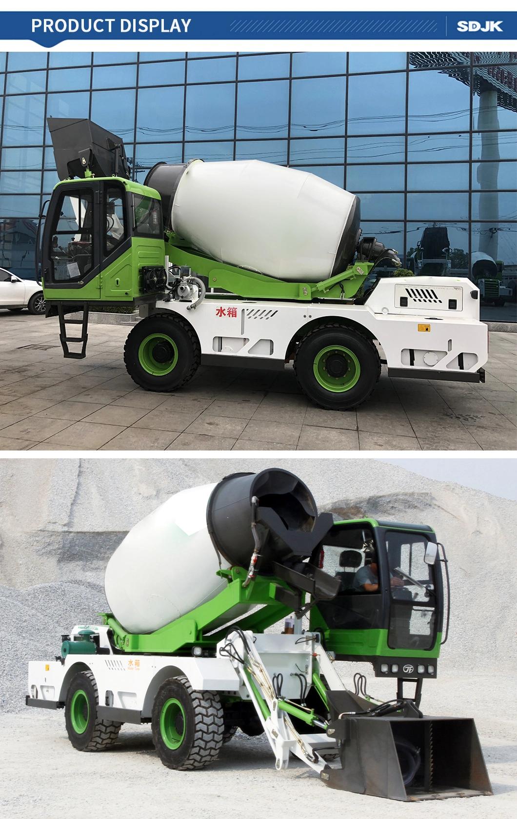 Self-Loading Concrete Mixer Truck for Sale