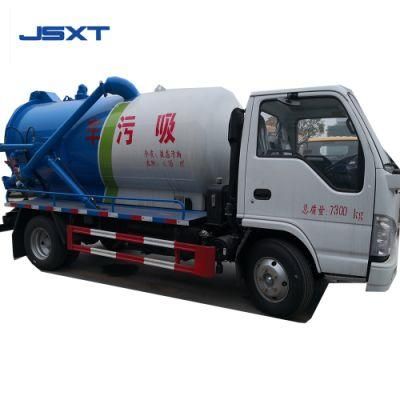 Jushixin Dongfeng 8 12 20 Tons 4X2 Small Sewage Vacuum Dry and Wet Separation Suction Tank Truck