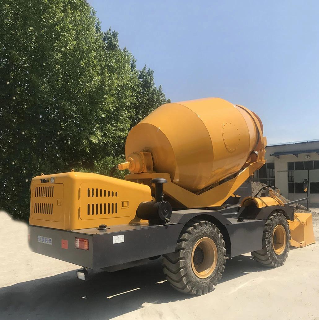 HY Series Diesel Concrete Mixer Truck with 1.6m3/2.2m3/4.0m3/4.2m3 Drum Working Capacity for Sale